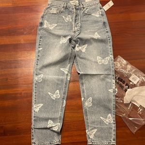 Pac sun Ultra high rise slim denim brand new w tags size 28